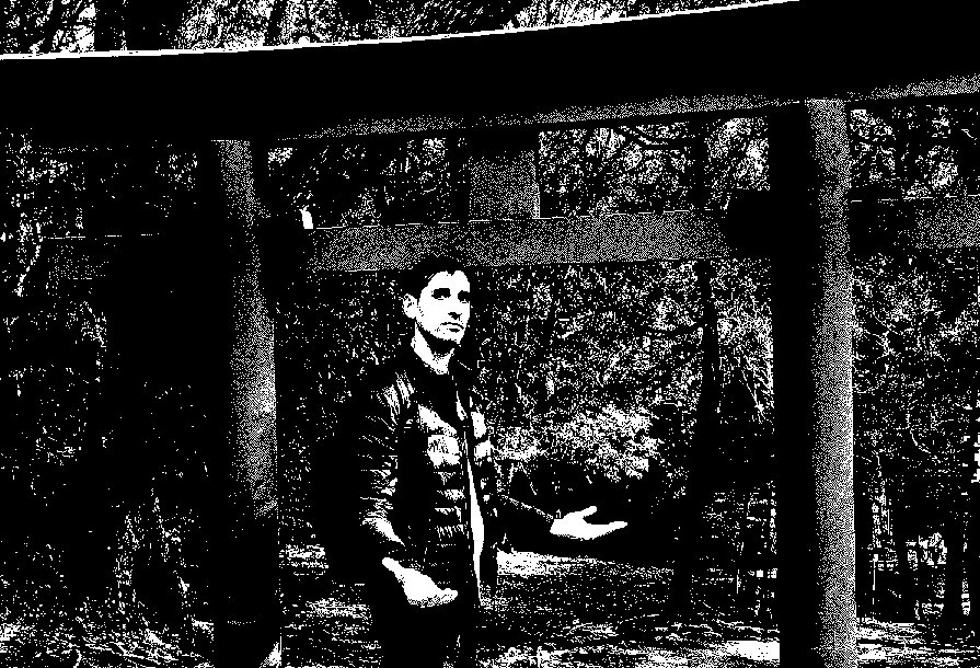 James M. Lois under a Tori